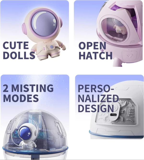 Spaceman Powerful Space Capsule Humidifier - Image 5